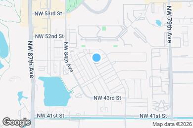Map image of the property - 8286 NW 48th St