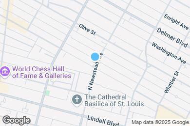 Map image of the property - 411 N Newstead Ave