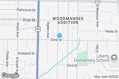 Map image of the property - 500 32nd St