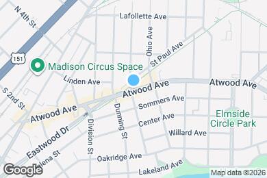 Map image of the property - 2303 Atwood Ave