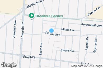 Map image of the property - 2822 Victoria Ave