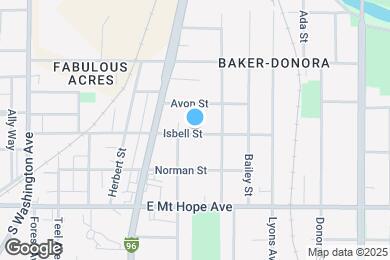 Map image of the property - 539 Isbell St