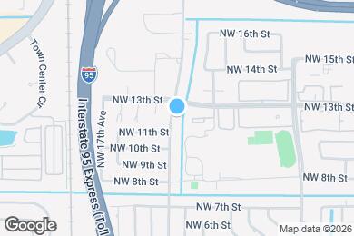 Map image of the property - 1220 NW 15th Ave