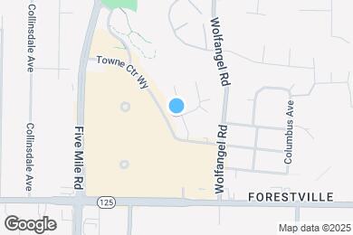 Map image of the property - 1333 Crotty Ct