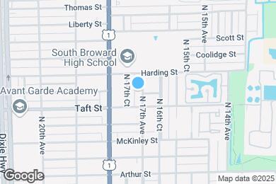 Map image of the property - 1720 N 17th Ave