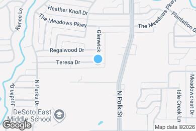 Map image of the property - 744 Teresa Dr