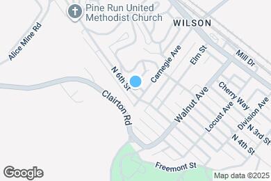 Map image of the property - 610 N 6th St