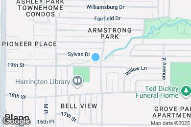 Map image of the property - 1619 19th St