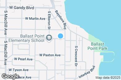 Map image of the property - 2706 W Ballast Point Blvd