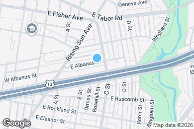 Map image of the property - 344 E Albanus St