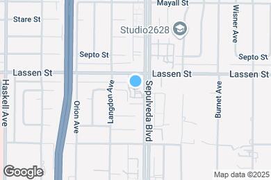 Map image of the property - 9831 Sepulveda Blvd
