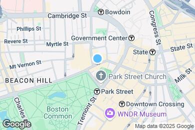 Map image of the property - 21 Beacon St