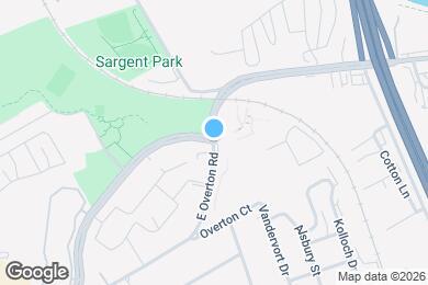 Map image of the property - 3550 E Overton Rd