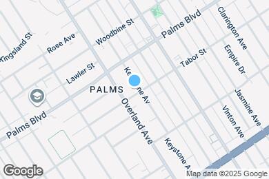 Map image of the property - 3563 Keystone Ave