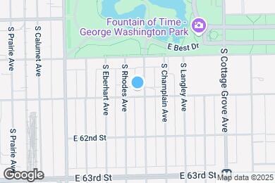 Map image of the property - 548 E 61st St