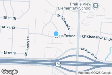 Map image of the property - 1615 SE 7th Terrace