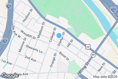 Map image of the property - 171 Orange St