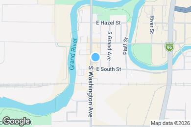 Map image of the property - 1139 S Washington Ave