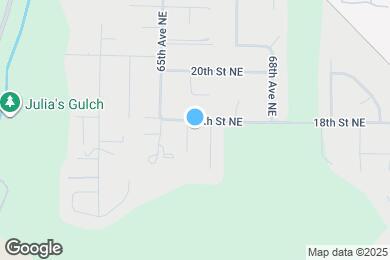 Map image of the property - 1821 66th Ave NE