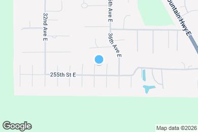 Map image of the property - 25405 35th Ave E