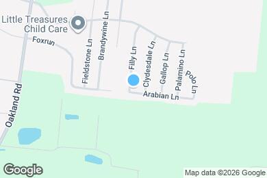 Map image of the property - 505 Arabian Ln