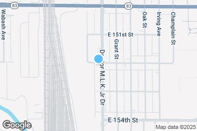 Map image of the property - 15200 Martin Luther King Jr Dr