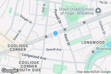 Map image of the property - 1199 Beacon St