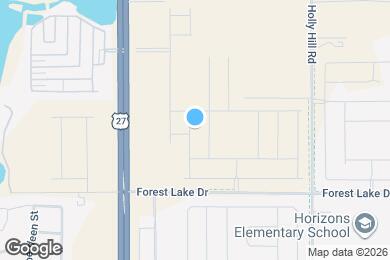 Map image of the property - 3845 Blue Vale Dr