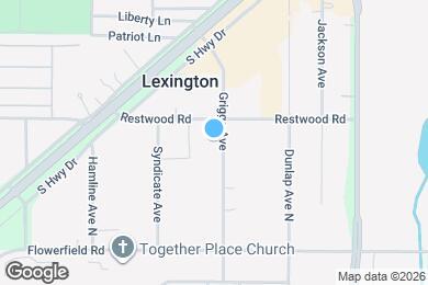 Map image of the property - 8956 Griggs Ave