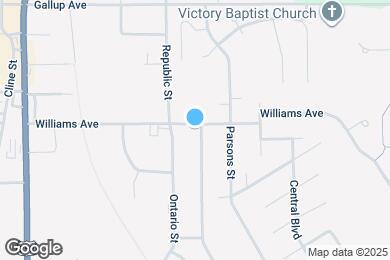 Map image of the property - 174 Williams Ave