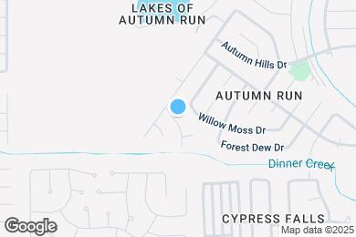 Map image of the property - 18614 Willow Cove Dr