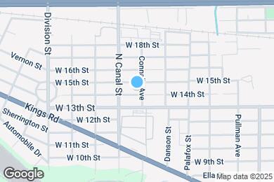 Map image of the property - 2153 W 14th St