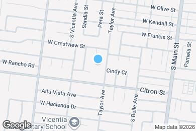 Map image of the property - 1705 Lorraine Dr