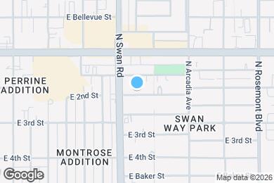Map image of the property - 4729 E 2nd St
