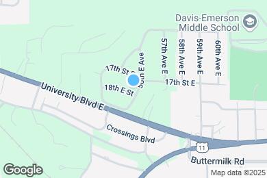 Map image of the property - 5530 18th St E