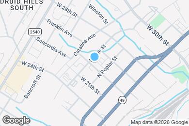 Map image of the property - The Henry