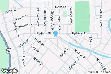 Map image of the property - 1005 Prospect St