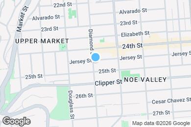 Map image of the property - 905 Diamond St