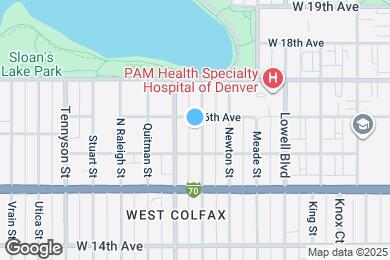 Map image of the property - 1579 Osceola St
