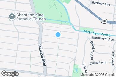 Map image of the property - 7104 Tulane Ave