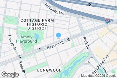 Map image of the property - 1038 Beacon St