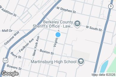 Map image of the property - 626 Virginia Ave