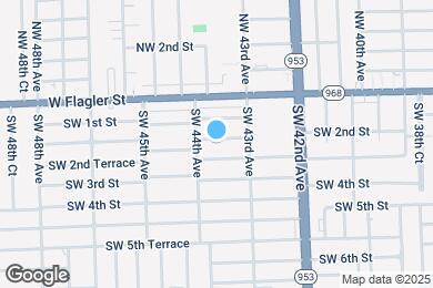 Map image of the property - 4360 SW 2nd St