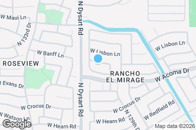 Map image of the property - 13029 W St Moritz Ln
