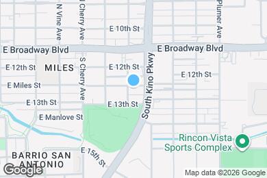 Map image of the property - 1808 E Miles St
