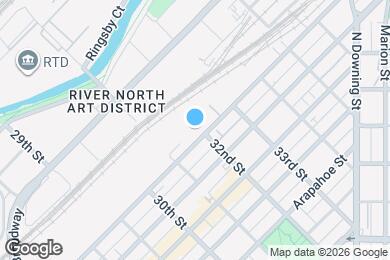 Map image of the property - 3101 Blake St