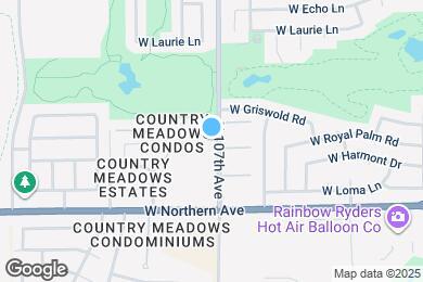 Map image of the property - 8140 N 107th Ave