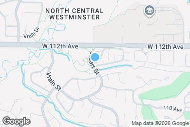 Map image of the property - 4101 W 111th Cir
