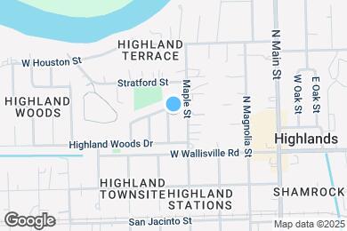 Map image of the property - 223 Sycamore Dr