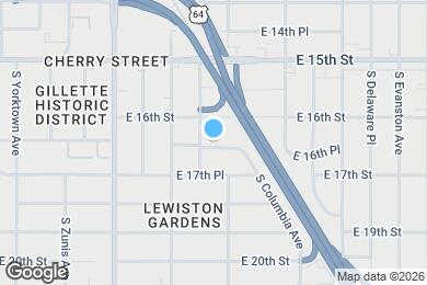 Map image of the property - 2539 E 17th St